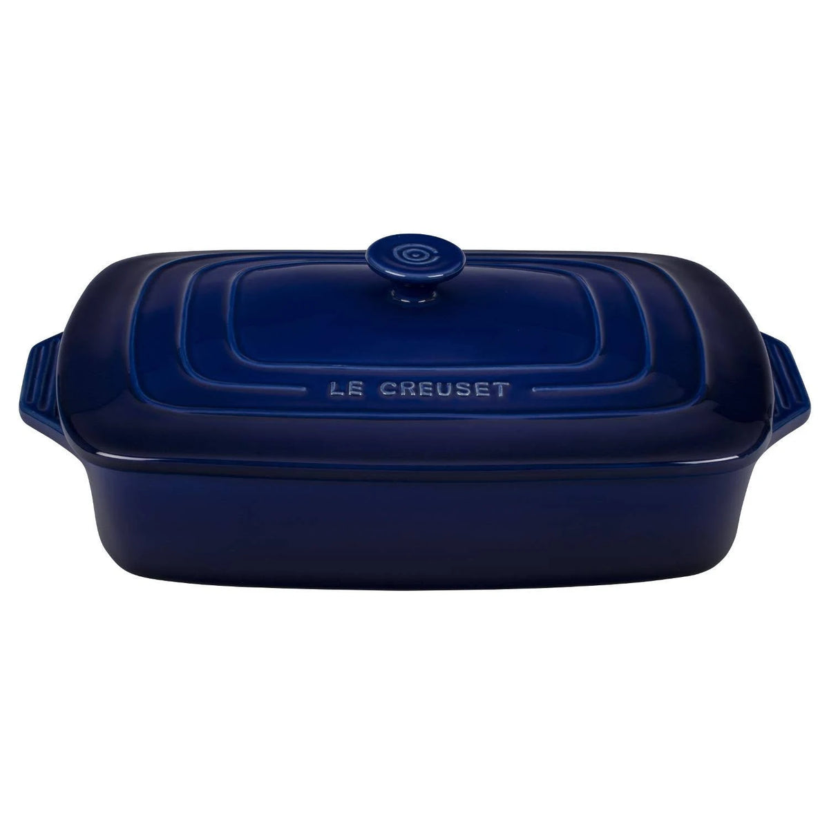 Indigo Stoneware 3.5 Quart Rectangular Casserole B9954