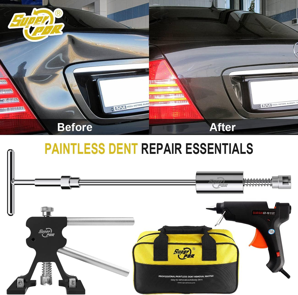 Auto Dent Puller Kit with Slide Hammer, Pack of 2 Y62549