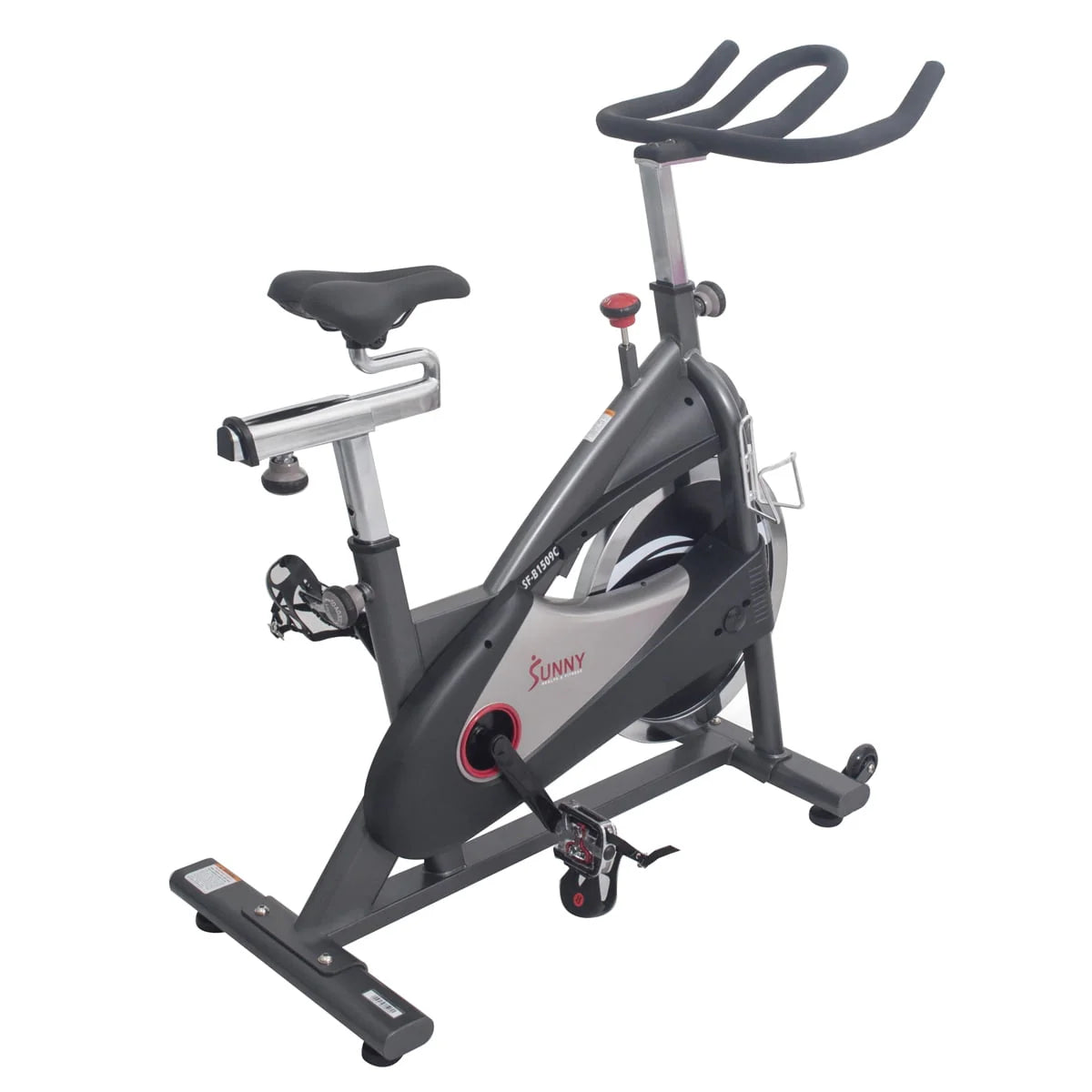 Stationary Belt Drive Indoor Cycling Exercise Bike with 40 Lb. Flywheel F4398