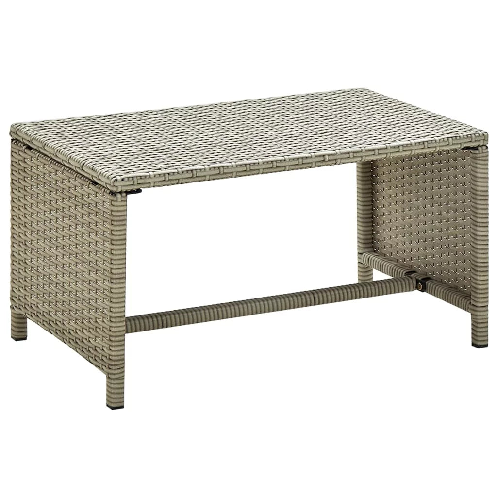 Beige Poly Rattan Coffee Table E86992