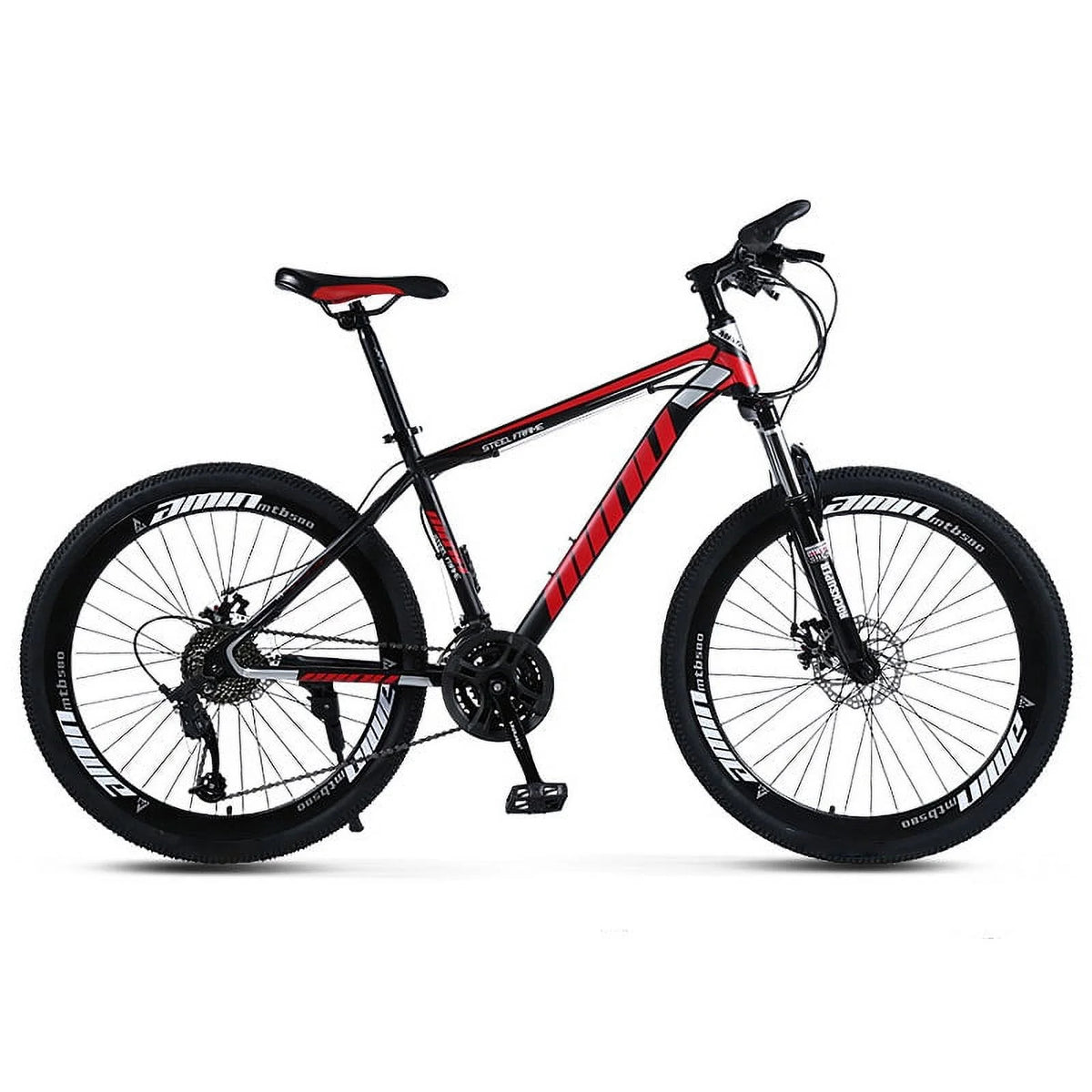 26-Inch Wheels 21 Speed Dual Disc Brake Mountain Bike Q247011