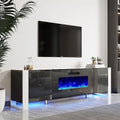 80 Fireplace TV Stand with LED Lights Z590495