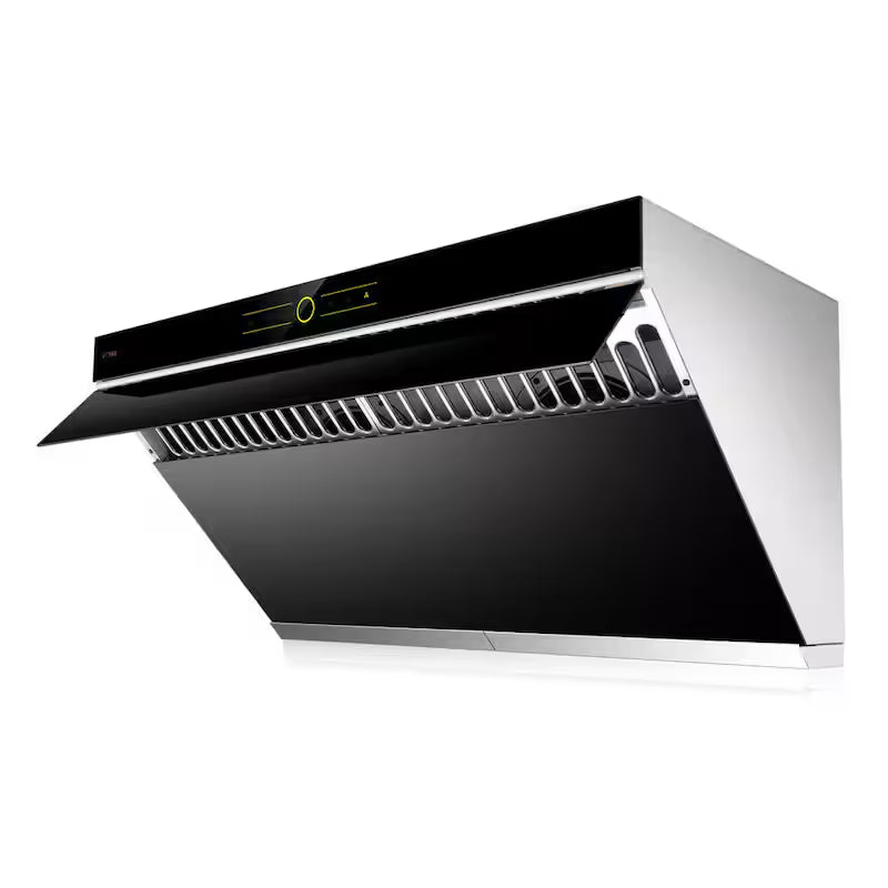 36 in. 850 CFM Under Cabinet or Wall Mount Range Hood with Touchscreen in Onyx Black Y158