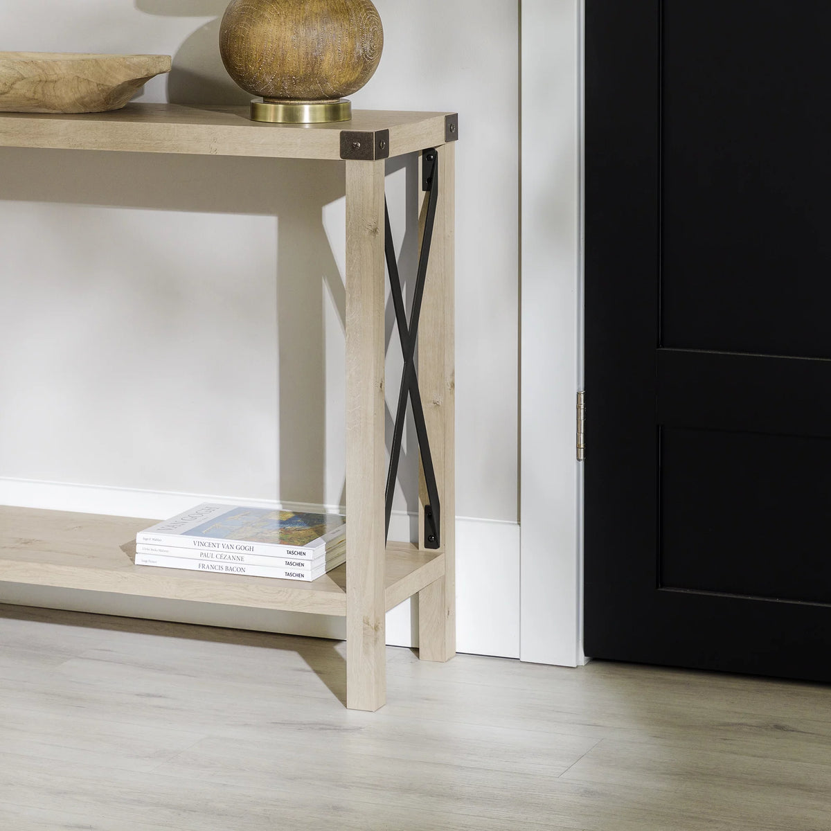 Metal X Console Table P456