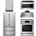 30 Electric Range, Range Hood, Microwave, Refrigerator, Dishwasher T979878