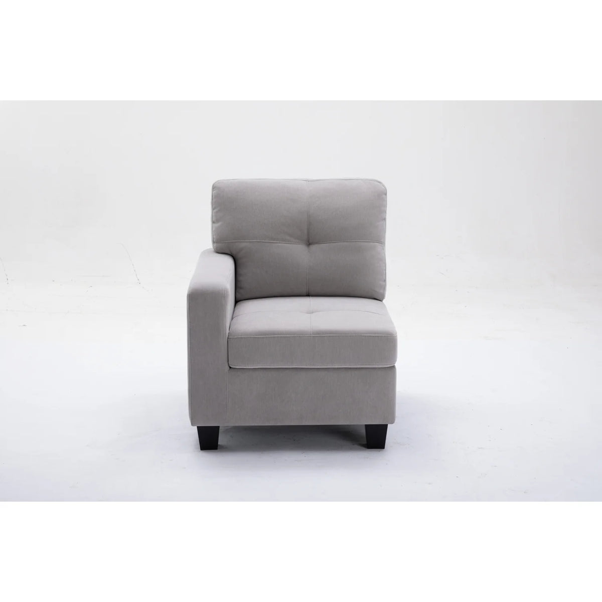 Dark Gray 5Pc Modular Sectional Sofa F3080