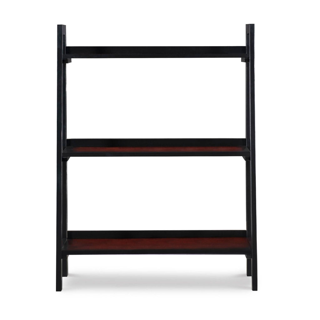 Black Cherry 3 Shelf Bookshelf J30249