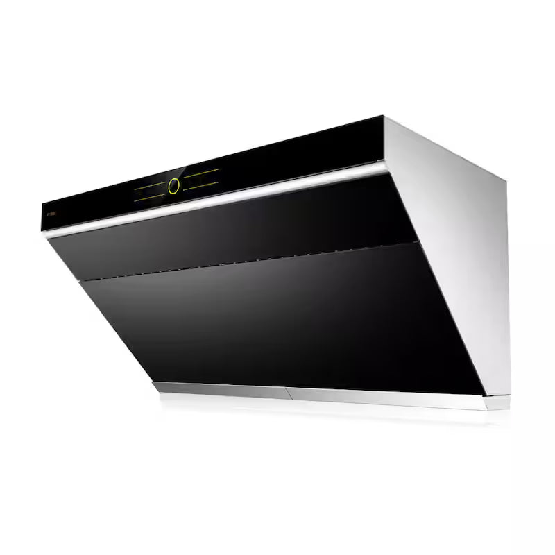 36 in. 850 CFM Under Cabinet or Wall Mount Range Hood with Touchscreen in Onyx Black Y158