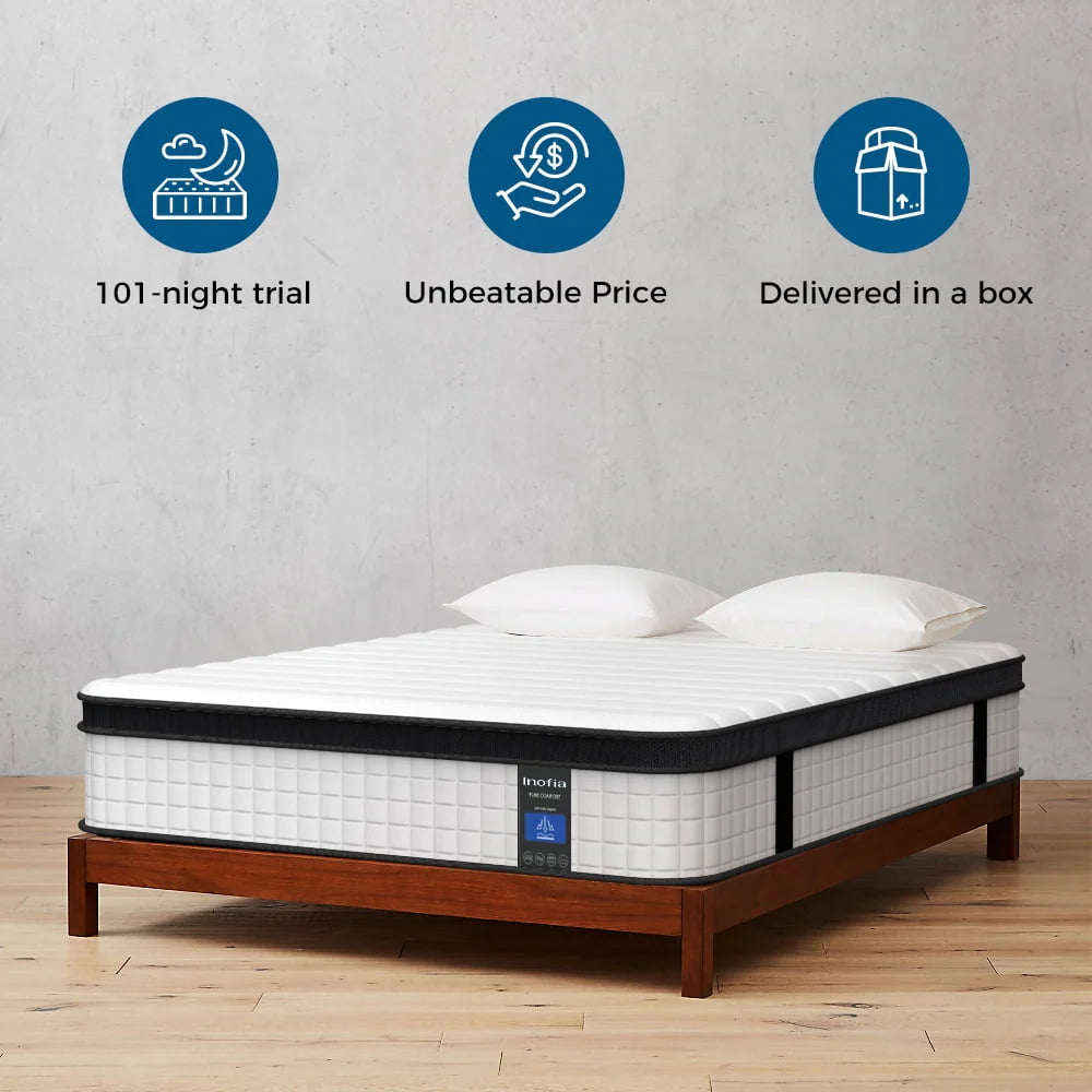 10 inch Hybrid Full Size Mattress with Memory Foam P910