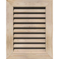 Unfinished Smooth Pine Gable Vent J4986