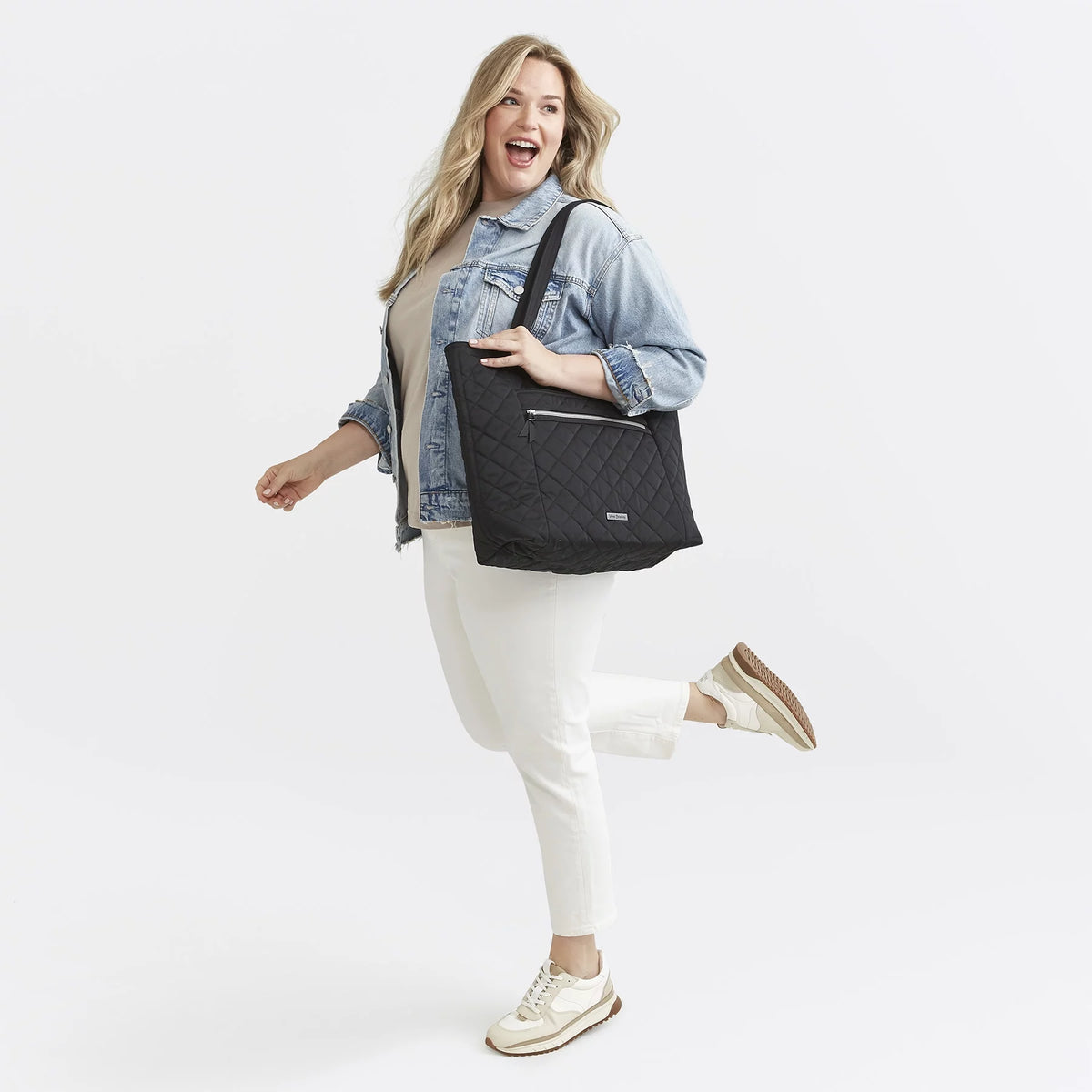 Black Twill Tote Bag I1971