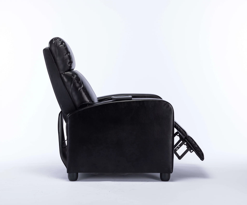PU Leather Recliner with Massage and Heat X61851