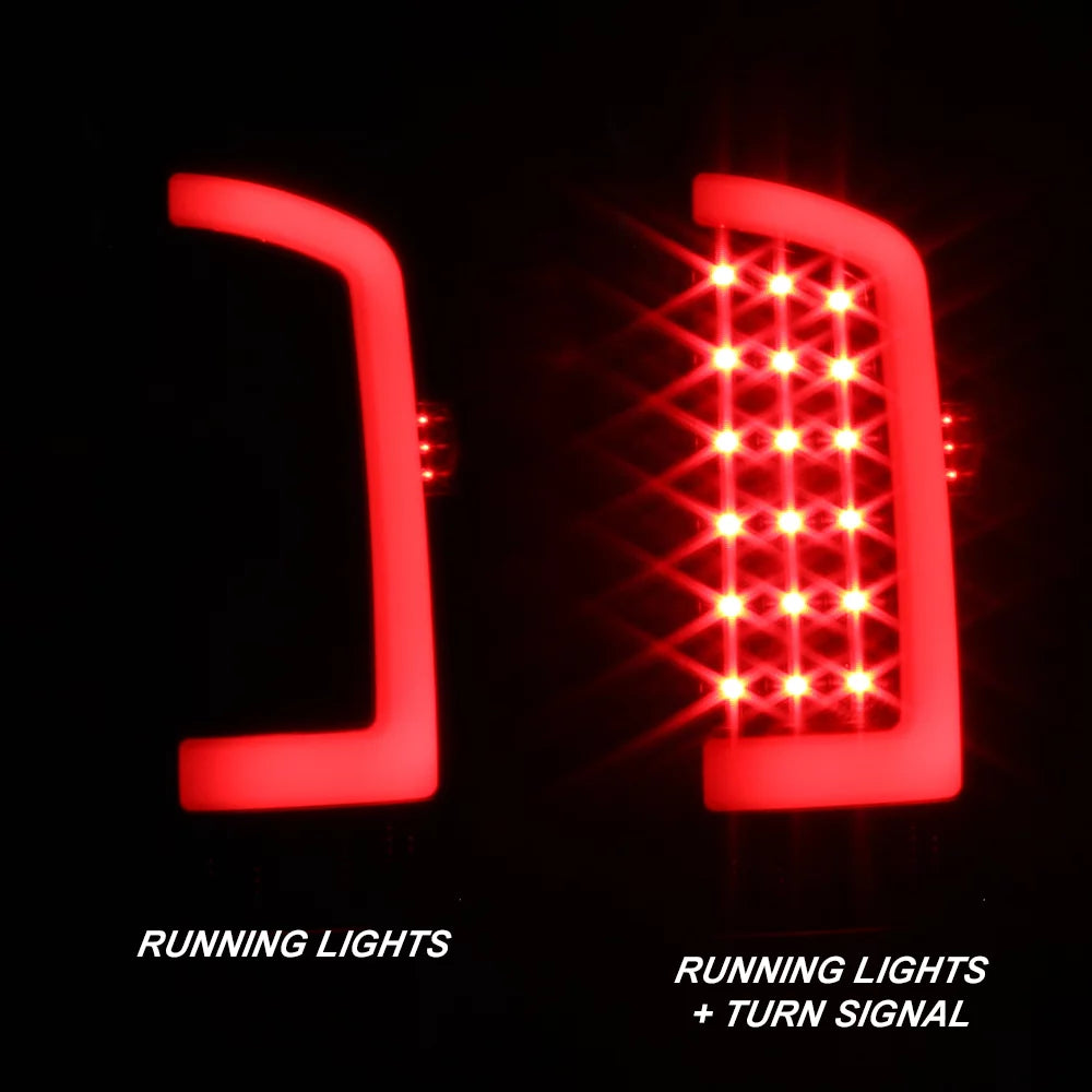 Black LED Tail Brake Light Lamp Assembly N267201