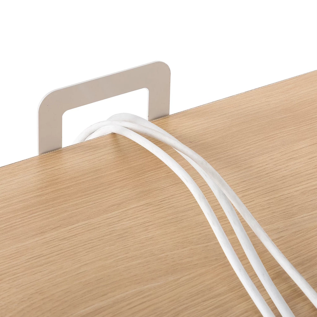 Cream L-Shaped Corner Desk C355237