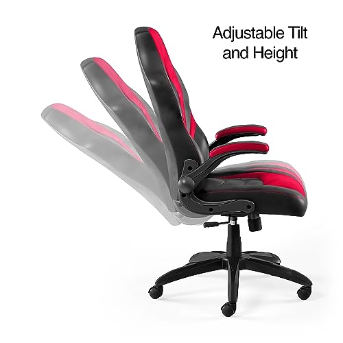 Gaming Chair Black and Red M349766