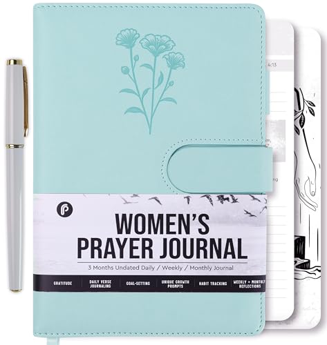Leather Prayer Journal Notebook & Planner C349
