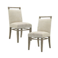 Set of 2 Modern Upholstered Dining Chairs G709025
