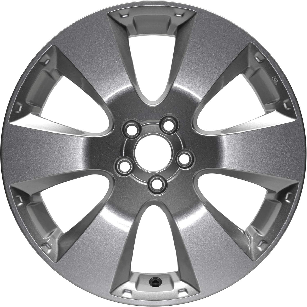 17 Inch 5 Lug 6 Spokes Aluminum Alloy Wheel Rim C160223