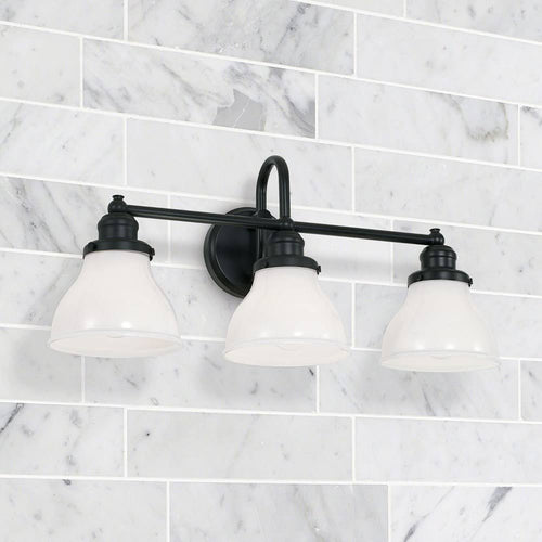 3 Light Burnished Bronze Vanity K40455