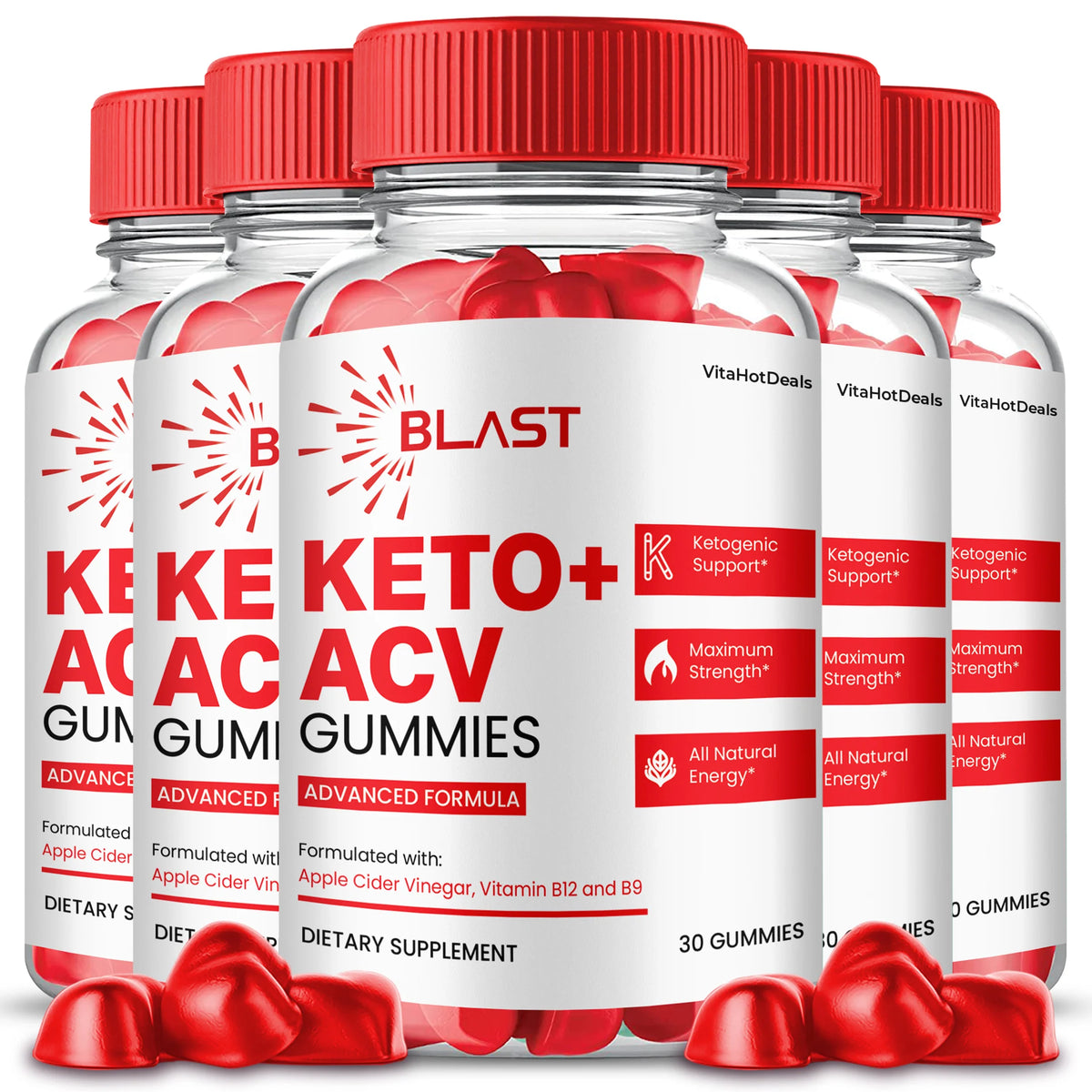 Keto ACV Gummies 5 Pack R117