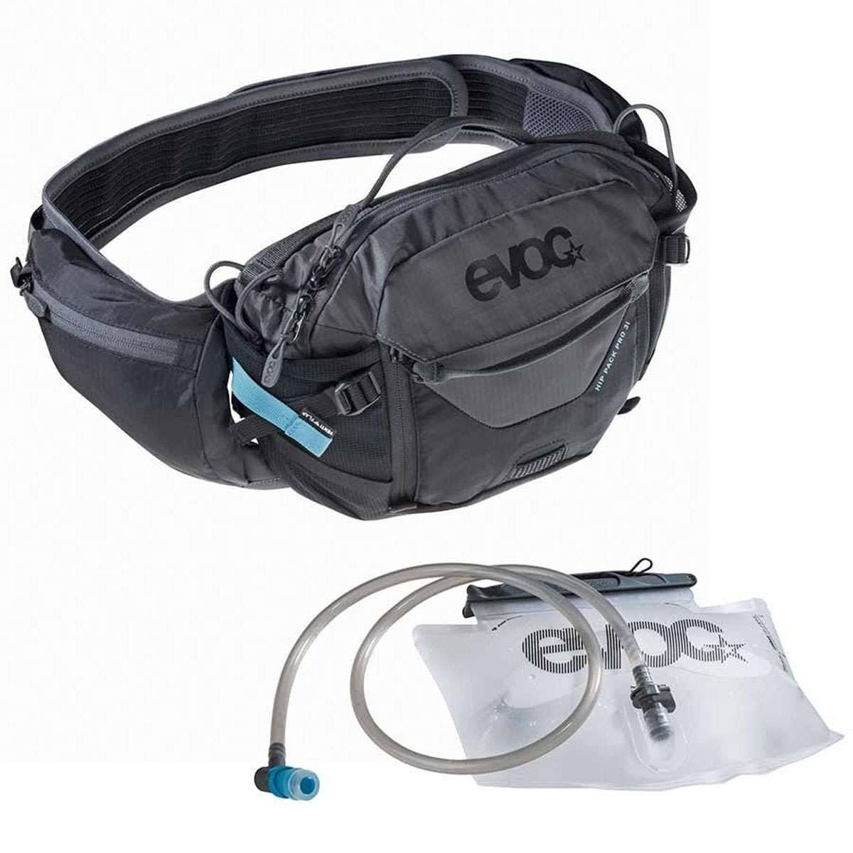 3L Hydration Pack with 1.5L Bladder Black Carbon Grey O75653