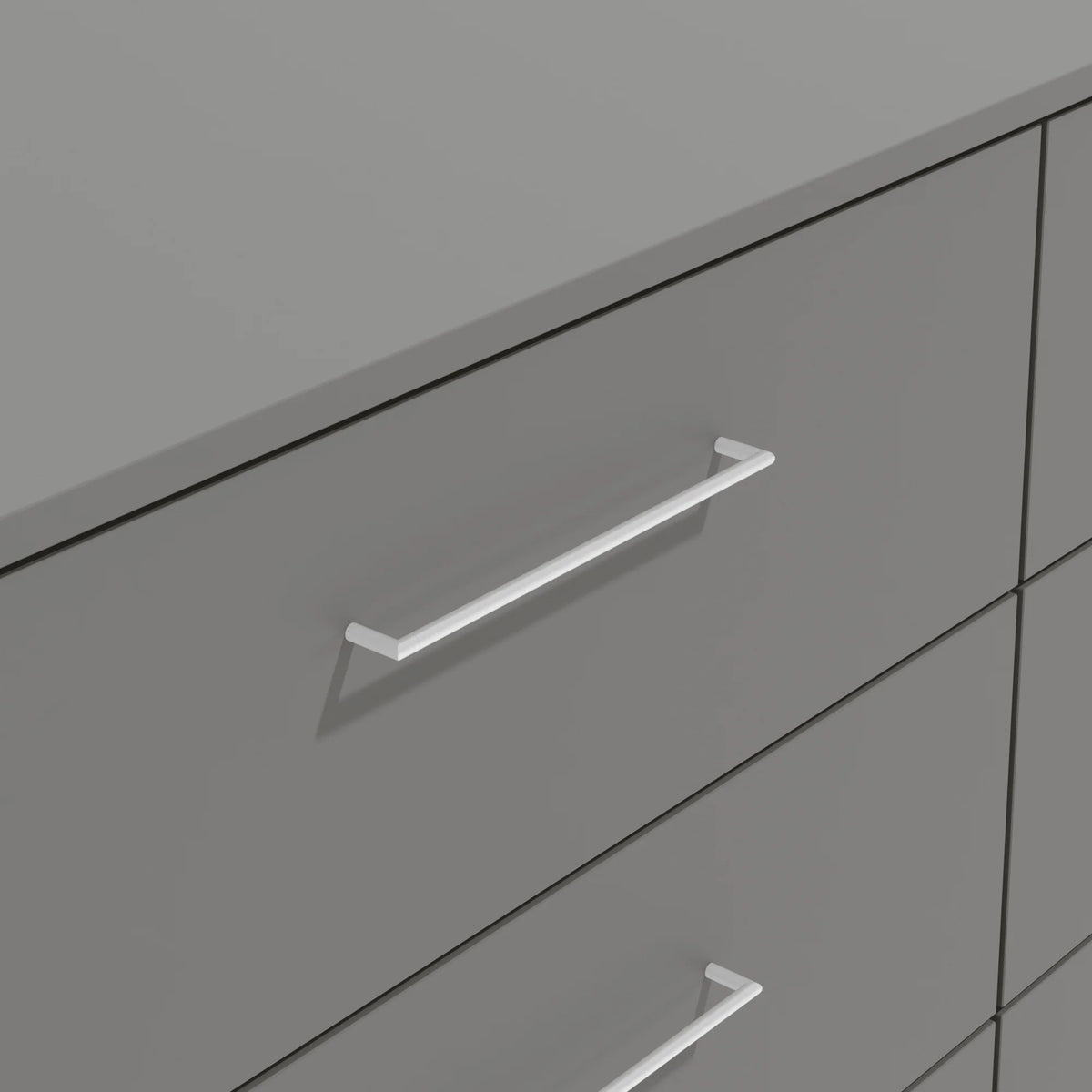 Black 6 Drawer Dresser K336336
