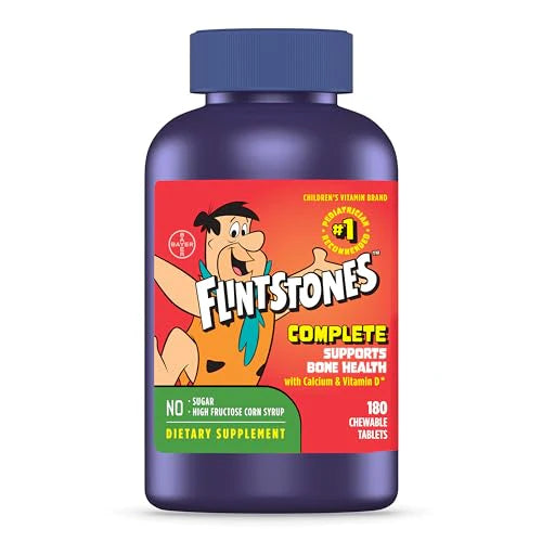 Chewable Kids Multivitamin with Iron Calcium Vitamin C Vitamin D 180 Count R79187