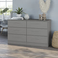 Black 6 Drawer Dresser K336336