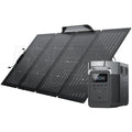 Portable Power Station and Bifacial Solar Panel Q498