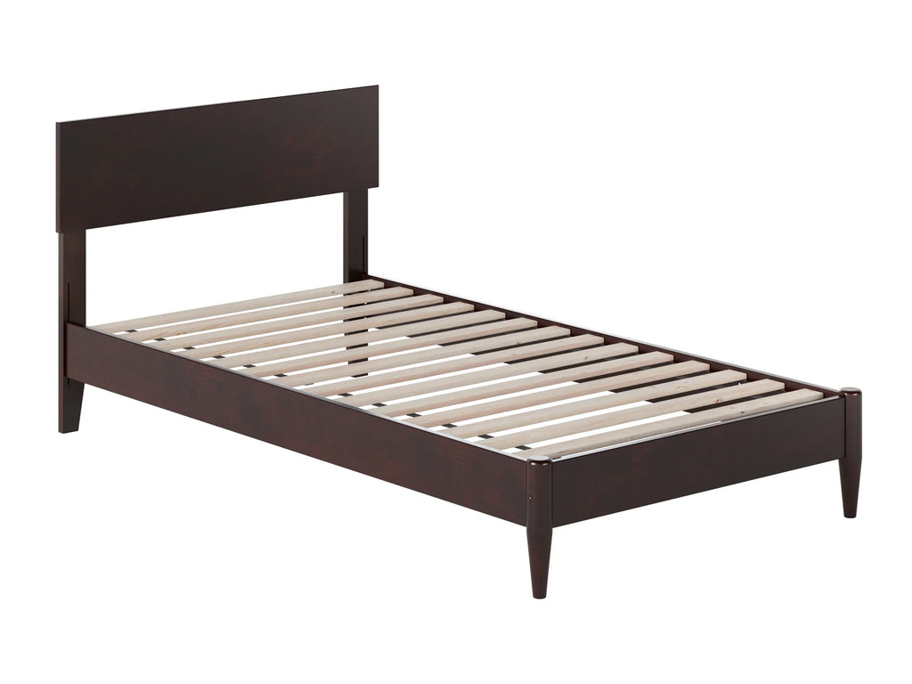 Twin Solid Wood Low Profile Platform Bed L1223