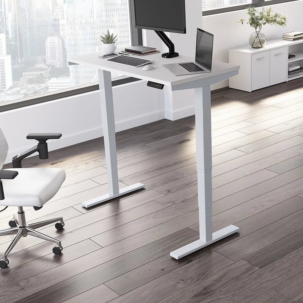 White Height Adjustable Desk C87831