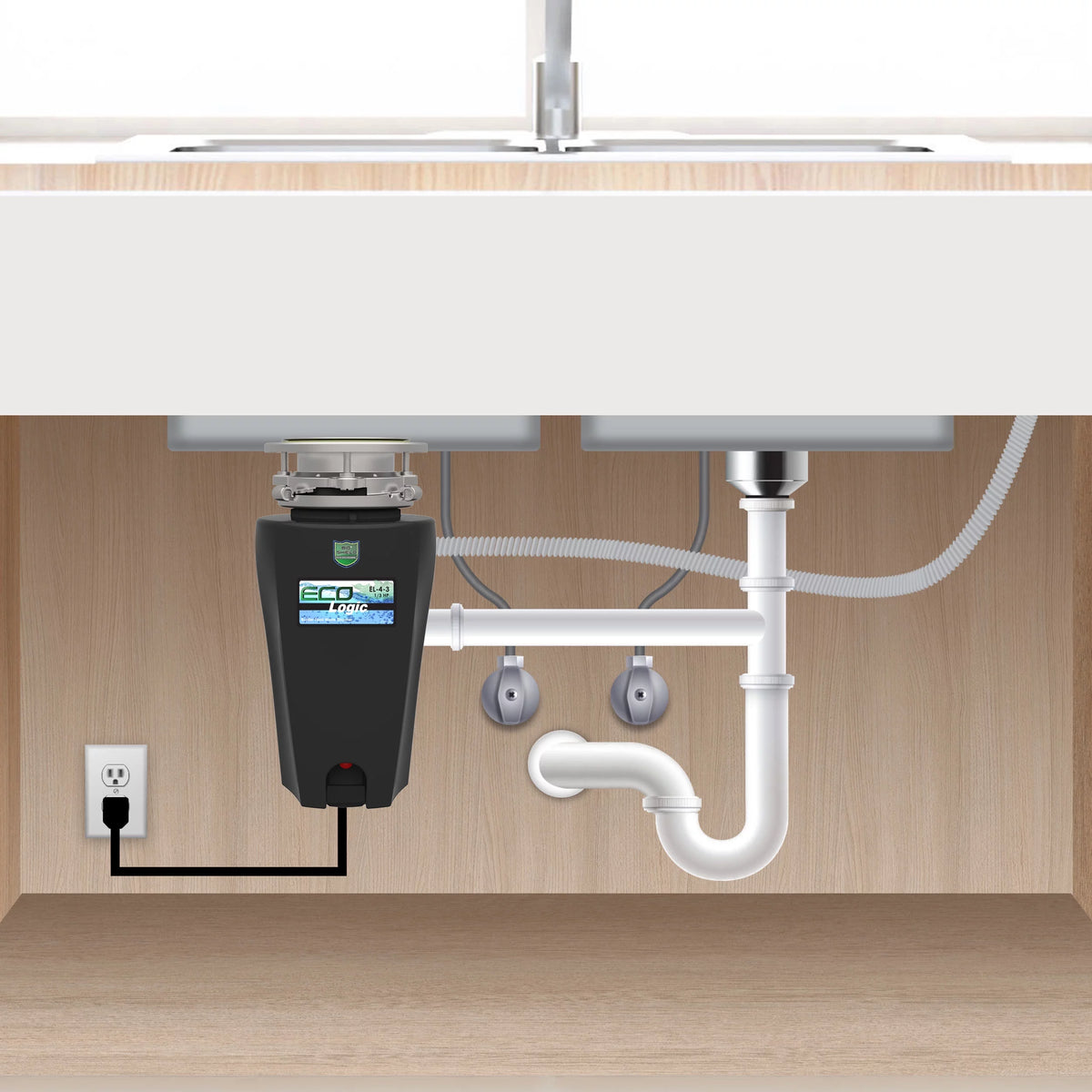 1/3 HP Continuous Feed Garbage Disposal K234739