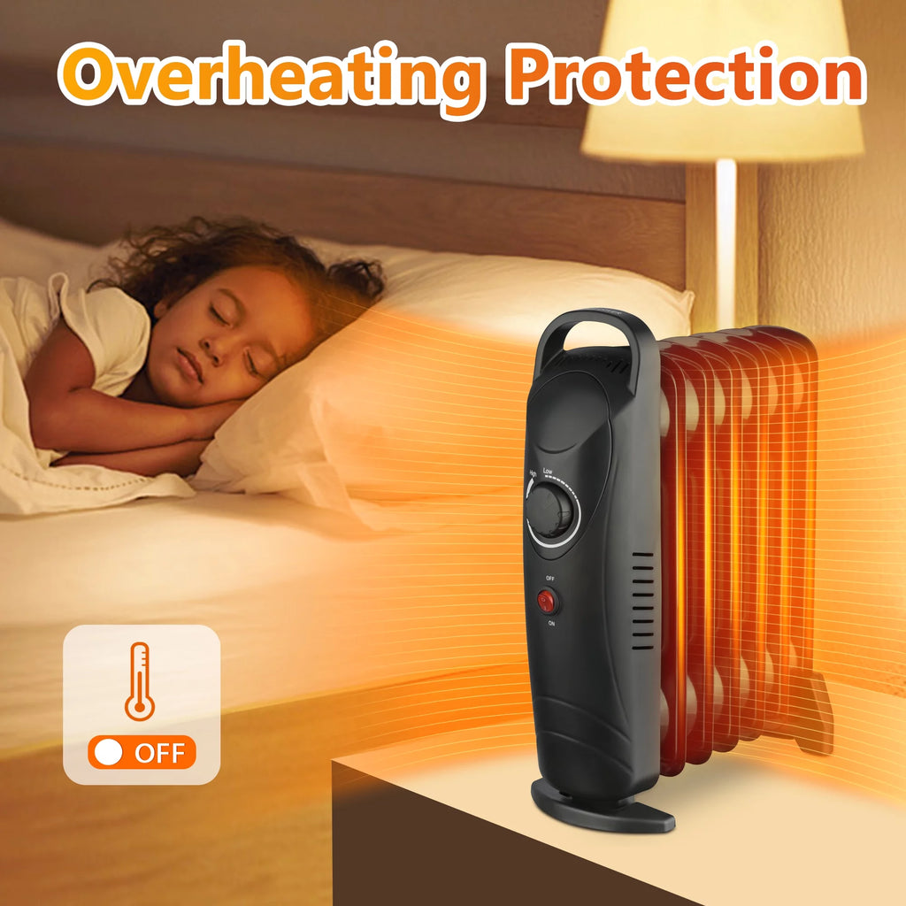 700Watt Oil Filled Electric Space Heater M942