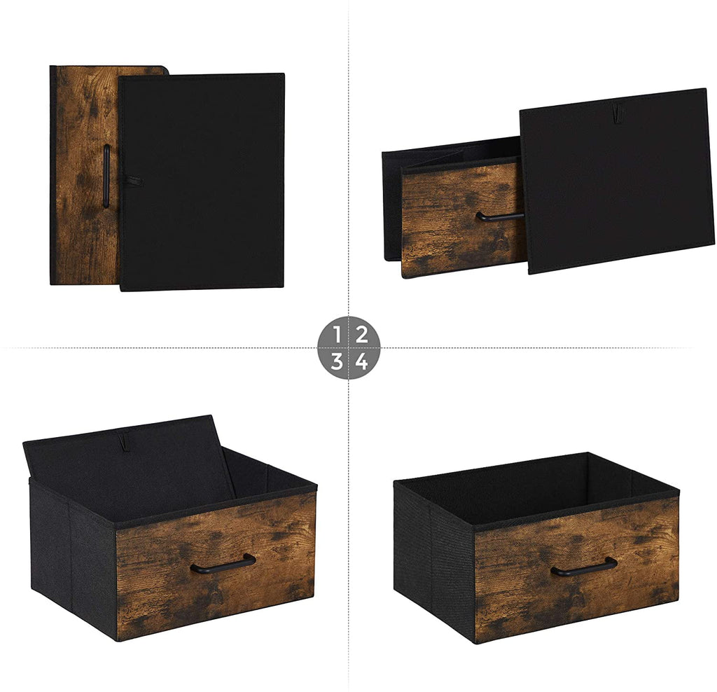 8 Fabric Storage Drawer Dresser with Metal Frame V58011