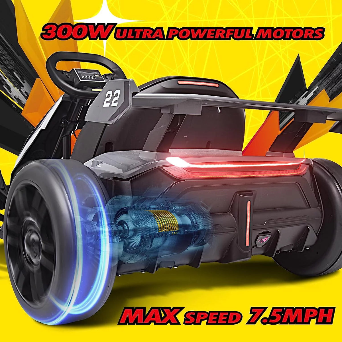 24 V 300W Electric Pedal Go Kart with Drift Mode K878749