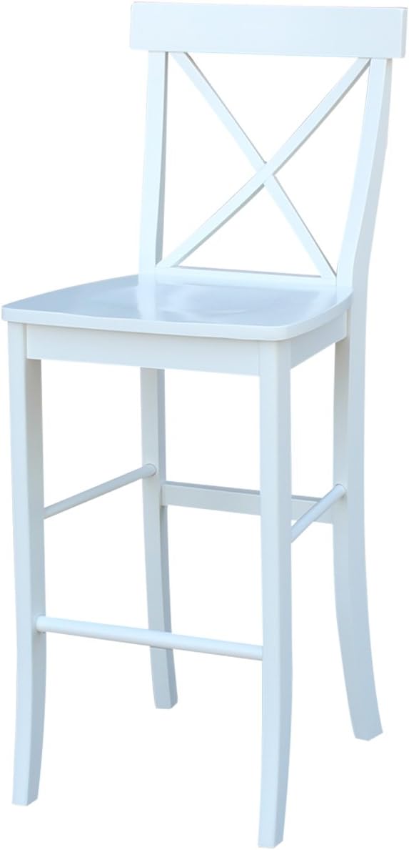 24 inch Pecan Barstool J7689
