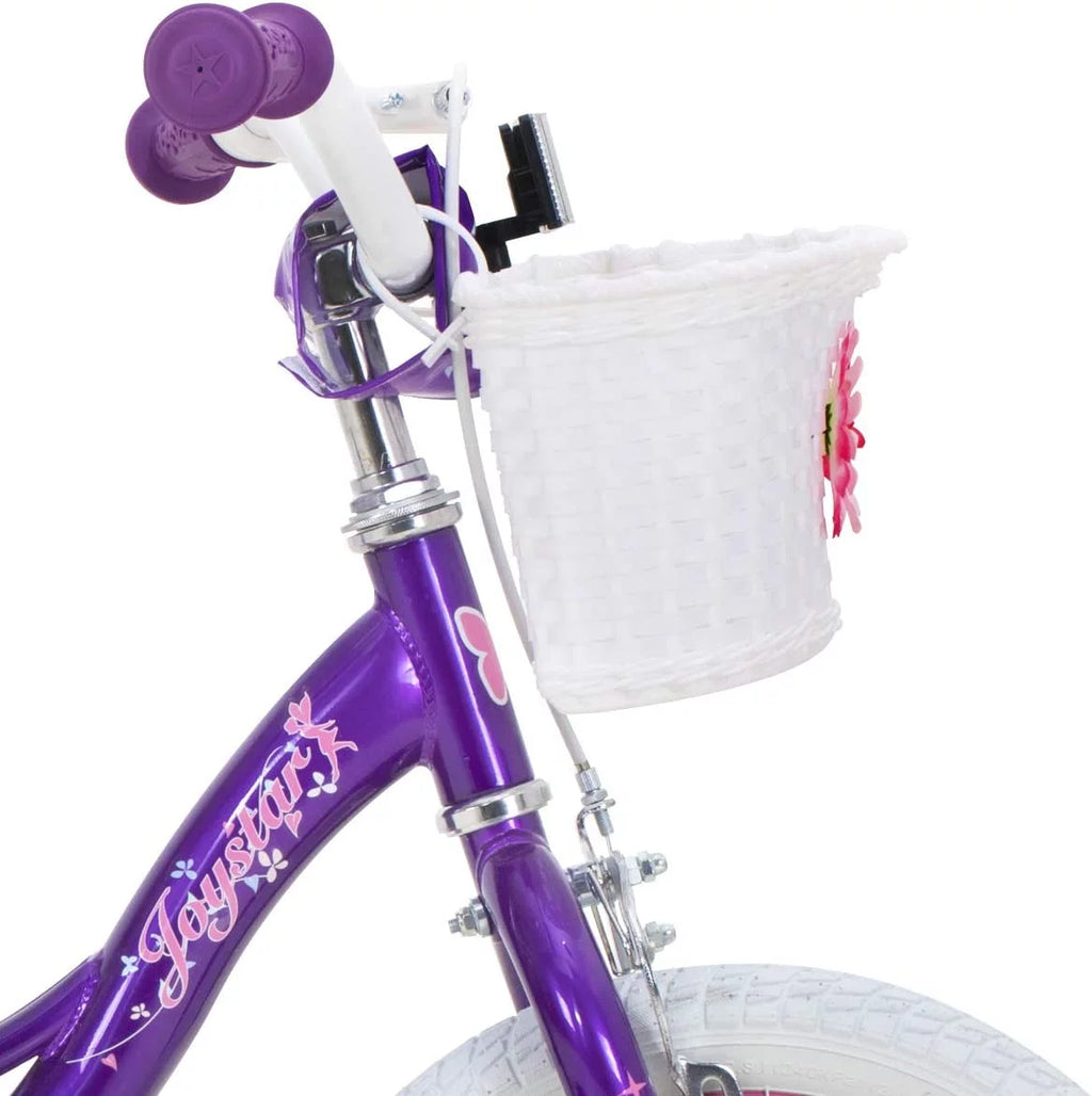 Pink 18 inch Kids Bike with Training Wheels F4615