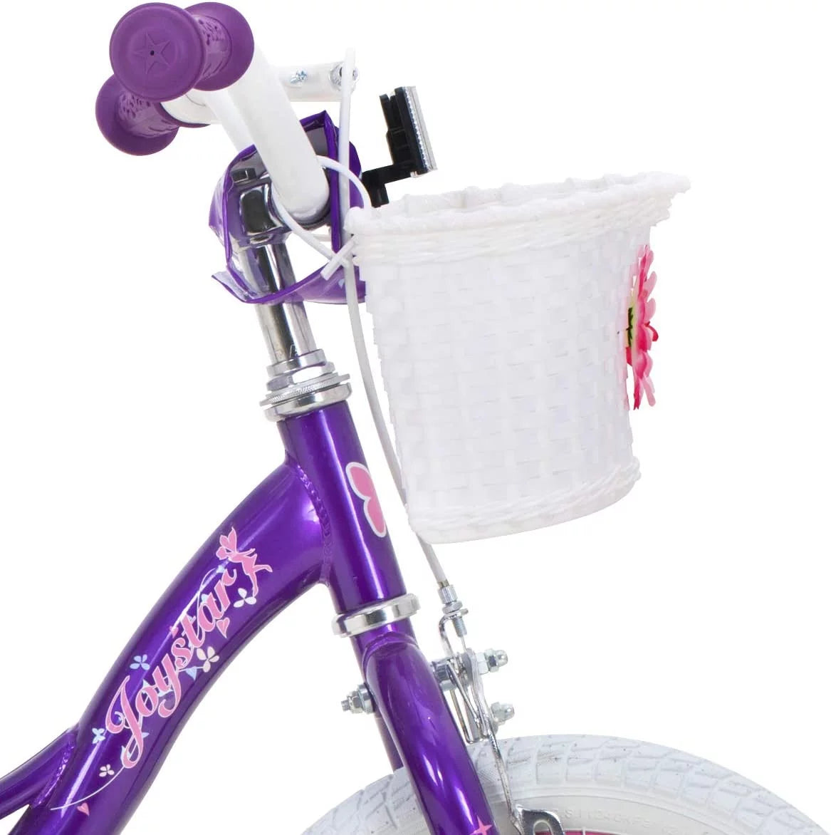 Pink 18 inch Kids Bike with Training Wheels F4615