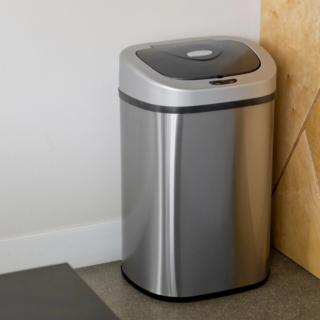 21.1 Gallon Stainless Steel Motion Sensor Trash Can H643