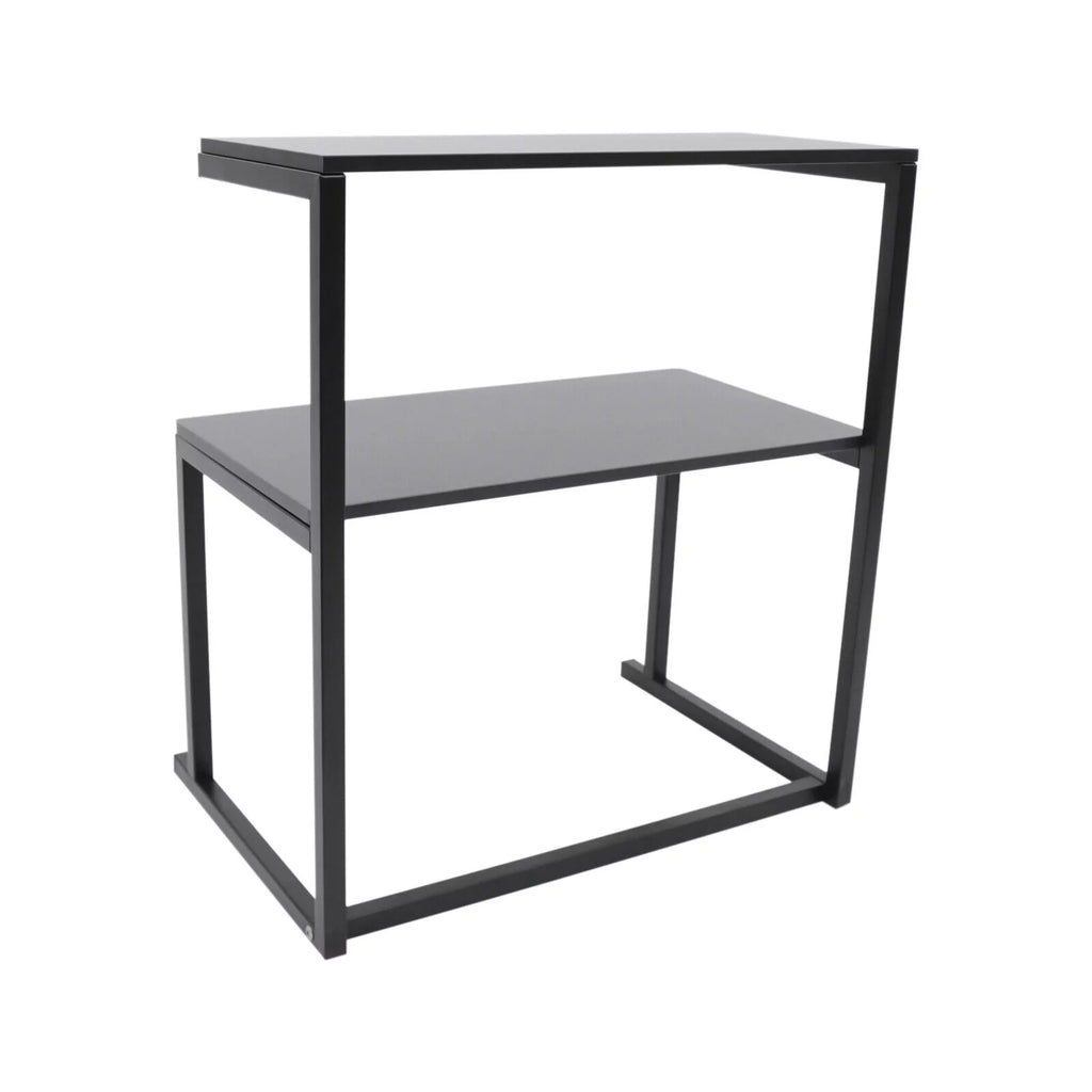 Black 3-Tier Printer Stand Storage Shelves H95409