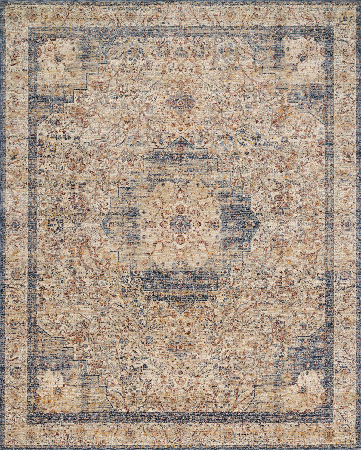 Ivory Beige 9'6 x 12'6 Rug B129