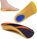 Arch Support Insoles, 3/4 Orthotic Inserts with Cushion M1154