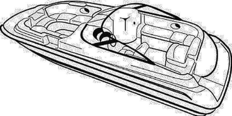Styled-to-Fit Boat Cover for I/O Deck Boats L524