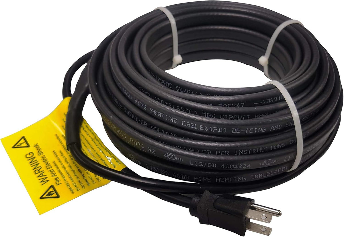 50-feet 120V Self Regulating Heating Cable U677