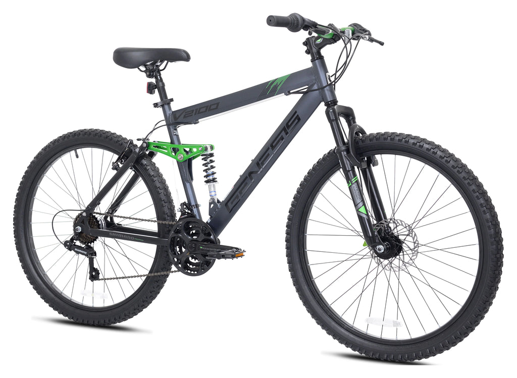 Slate Gray Dual Suspension Mountain Bike N942698