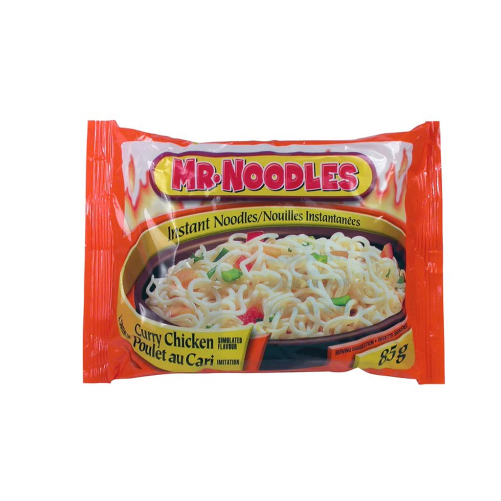 Curry Chicken Flat Noodles 85g Pack of 6 V69056
