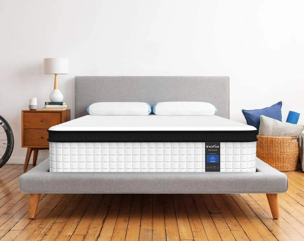10 inch Hybrid Full Size Mattress with Memory Foam P910