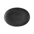 Stoneware Dish 34x45 cm Mat Black B936