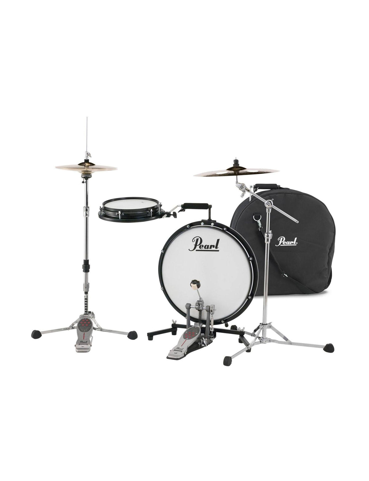 Compact 2-Piece Drum Kit with Bag O3926