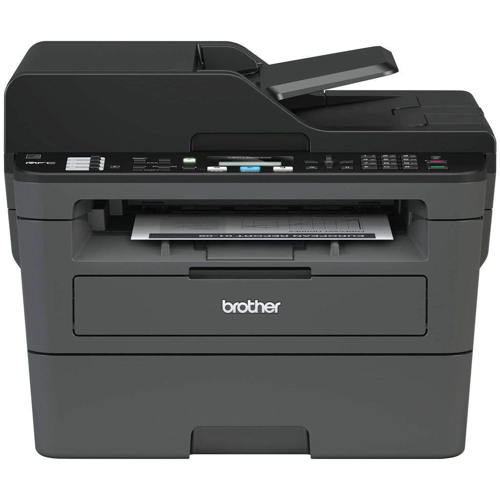 Monochrome Laser All-in-One Printer with Duplex Printing and Wireless Connectivity O29533